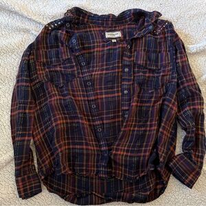 Express women’s flannel size xs